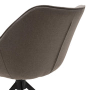 design étkezőszék ívelt karfával