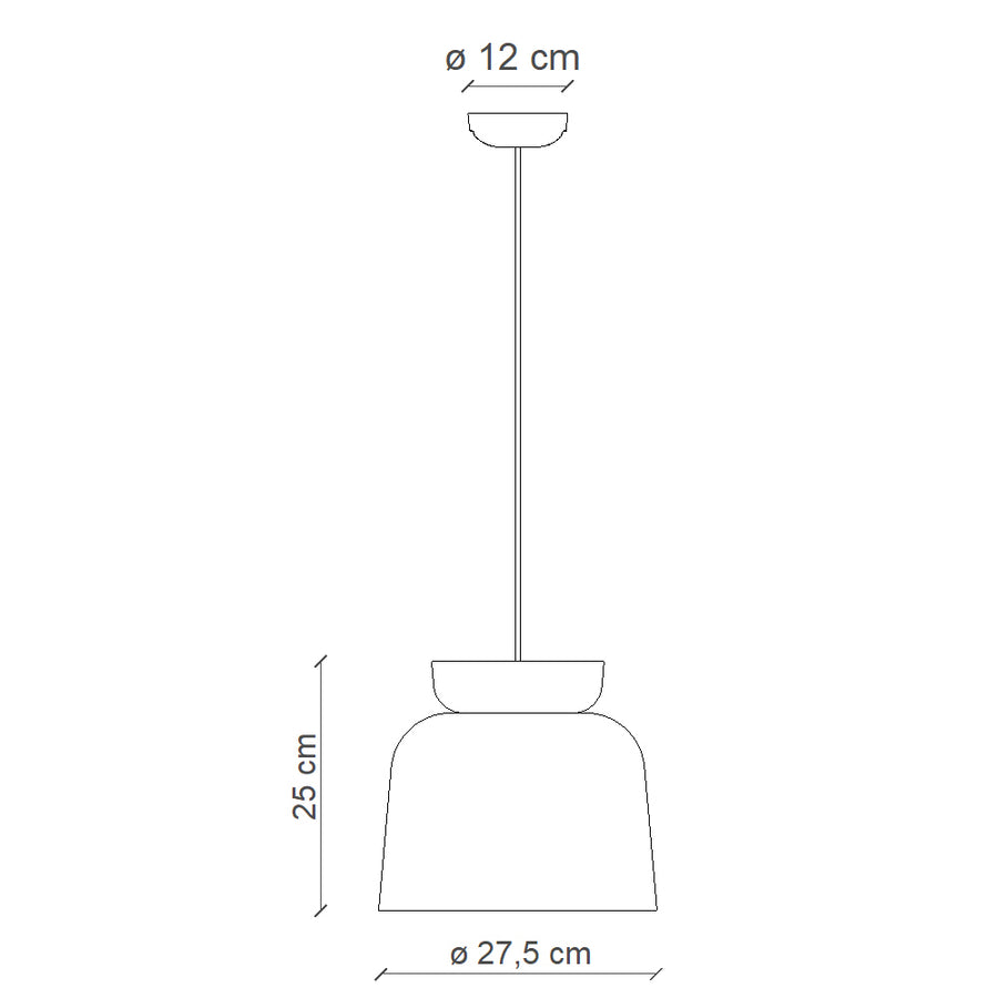 Formatervezett kortárs design függeszték lámpa.