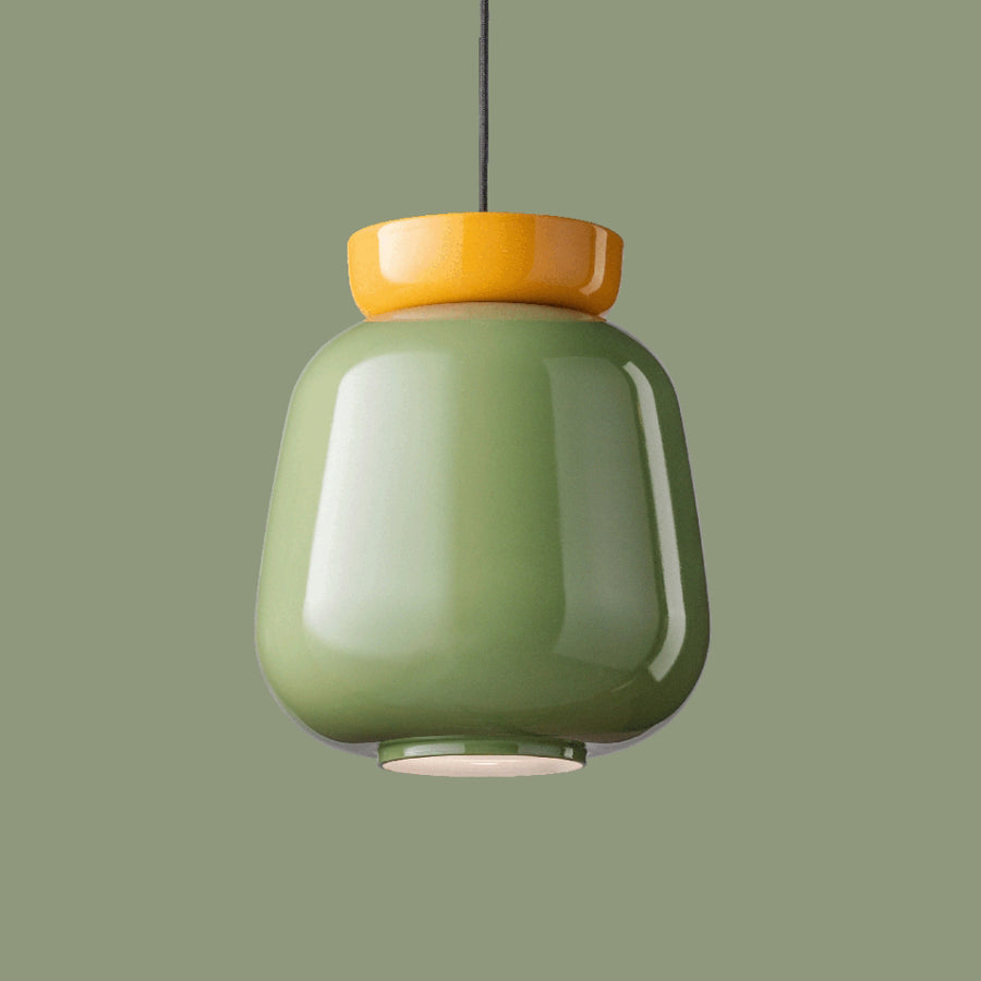 Formatervezett kortárs design függeszték lámpa.