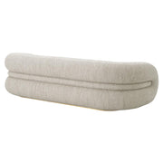 COSENZA halványszürke design kanapé 230 cm