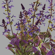 Cserepes mű levendula bokor 50 cm liláskék "Lavender"