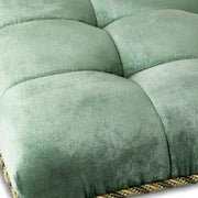 Elephant ülőke felülnézetből – steppelt, selymes tapintású bársonypárna