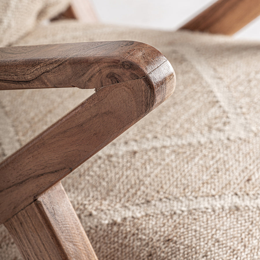 mangófa karfa részlet természetes fa erezettel