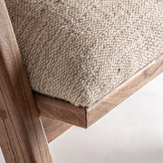 juta kárpitozás részlet natúr textúrával