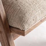 juta kárpitozás részlet natúr textúrával