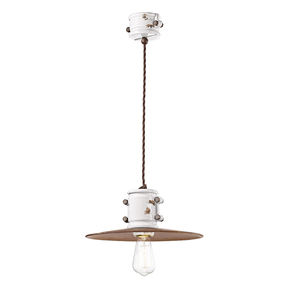 FERROLUCE RETRO Urban függeszték lámpa ∅ 40 cm E27