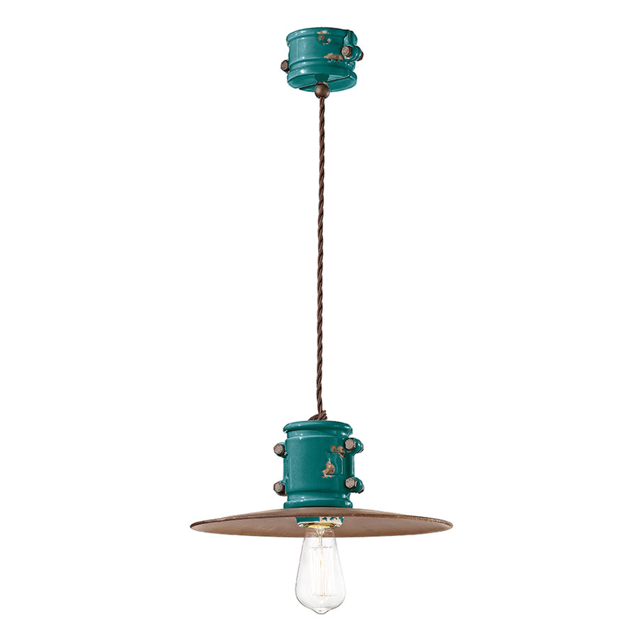 FERROLUCE RETRO Urban függeszték lámpa ∅ 40 cm E27