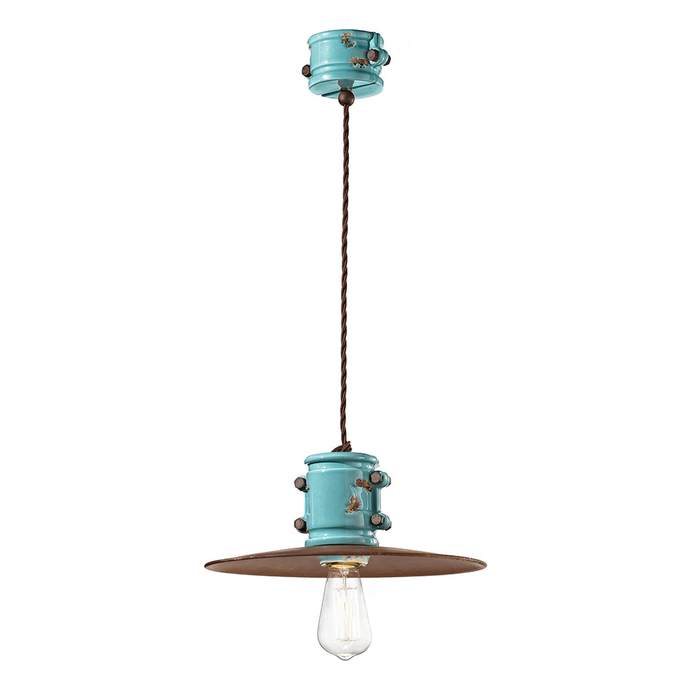 FERROLUCE RETRO Urban függeszték lámpa ∅ 40 cm E27
