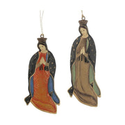 Guadalupei Szűzanyát ábrázoló figura.