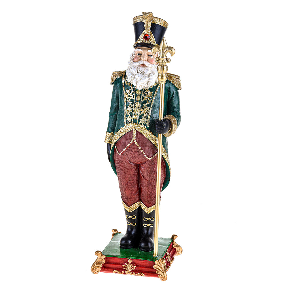 HERITAGE diótörő Mikulás figura 33 cm barokk stílusban