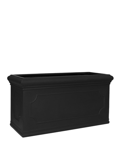HERITAGE fekete fiberstone ültetőláda 100 cm