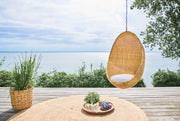 ICONS Egg Chair függeszthető kültéri műrattan tojásfotel