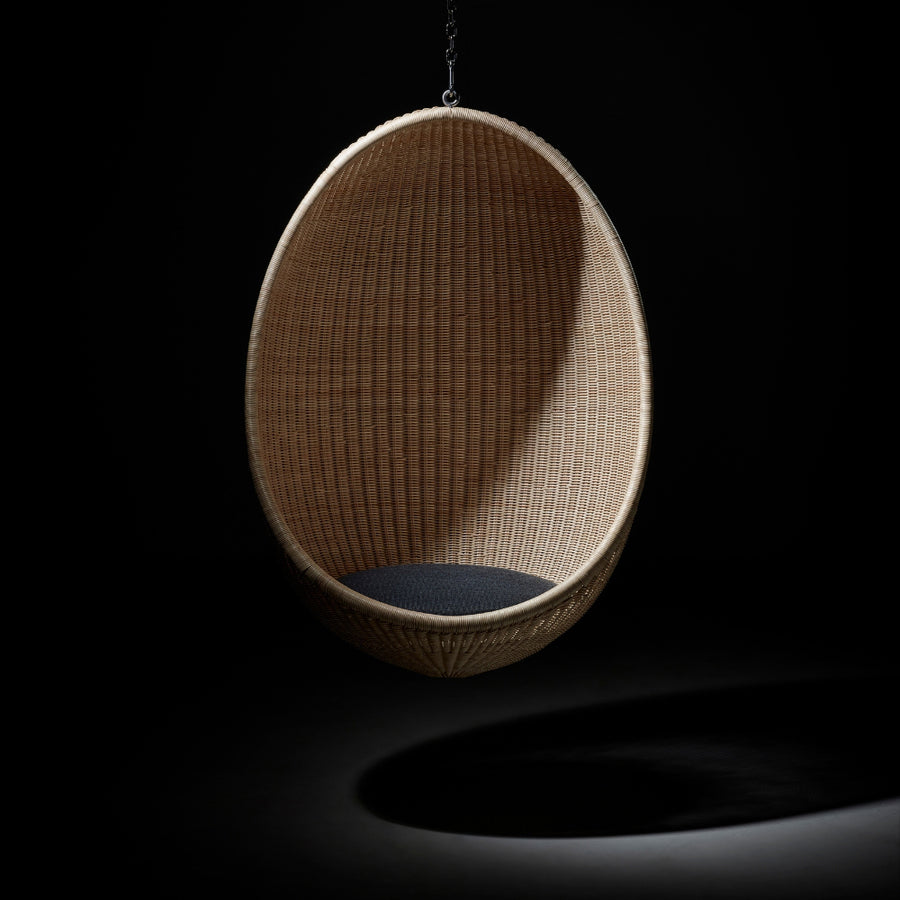 ICONS Egg Chair függeszthető natúr rattan tojásfotel