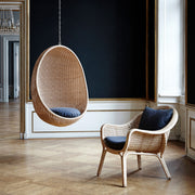 ICONS Egg Chair függeszthető natúr rattan tojásfotel