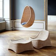 ICONS Egg Chair függeszthető natúr rattan tojásfotel