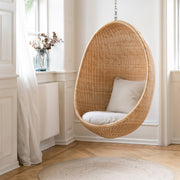 ICONS Egg Chair függeszthető natúr rattan tojásfotel