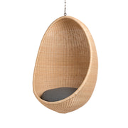ICONS Egg Chair függeszthető natúr rattan tojásfotel