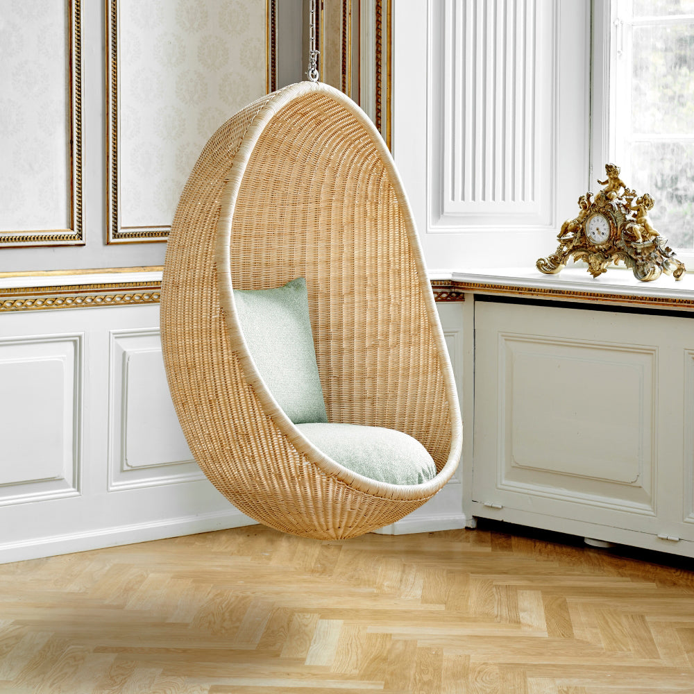 ICONS Egg Chair függeszthető natúr rattan tojásfotel