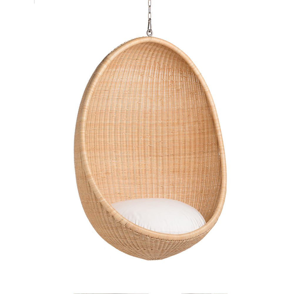 ICONS Egg Chair függeszthető natúr rattan tojásfotel