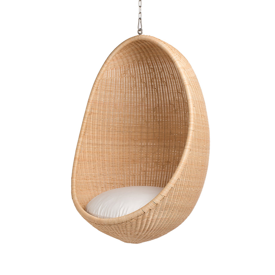 ICONS Egg Chair függeszthető natúr rattan tojásfotel