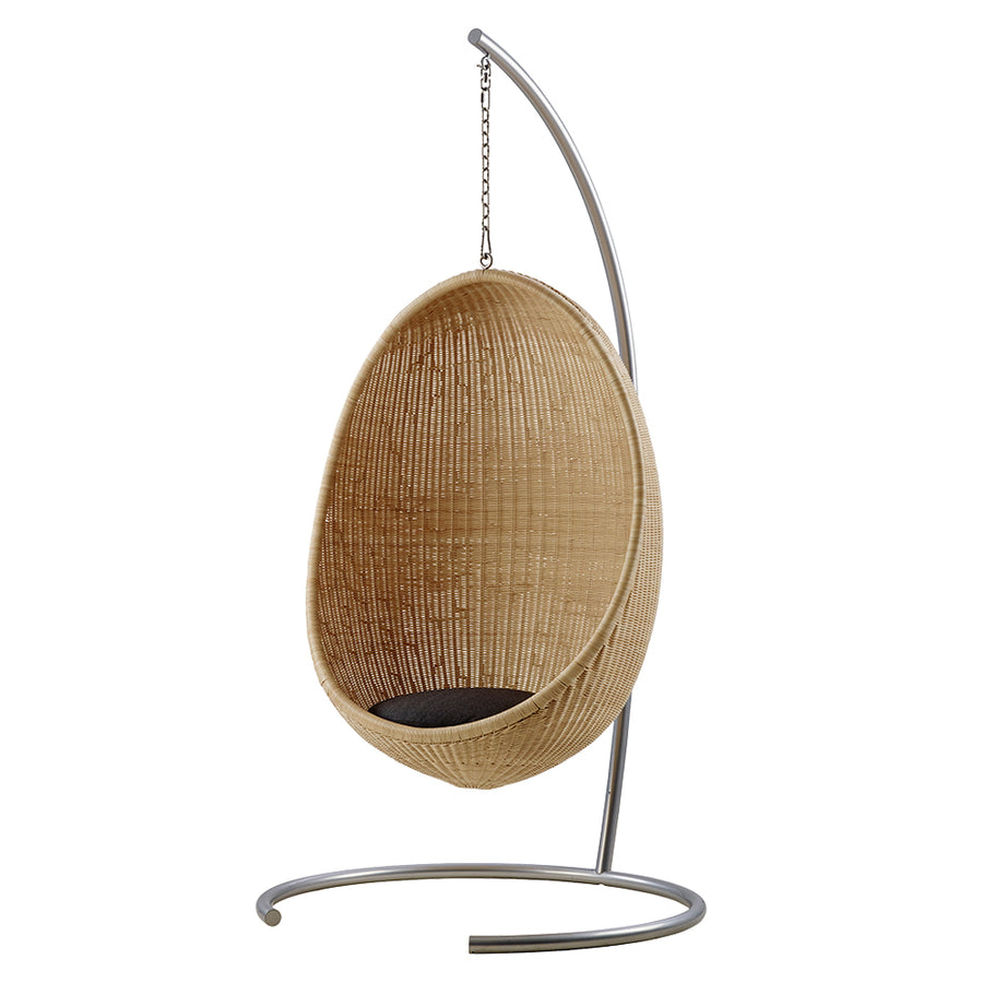 ICONS Egg Chair függeszthető natúr rattan tojásfotel