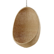 ICONS Egg Chair függeszthető natúr rattan tojásfotel