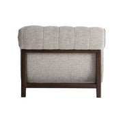 Ipswich fotel hátoldali nézet fa keretszerkezettel