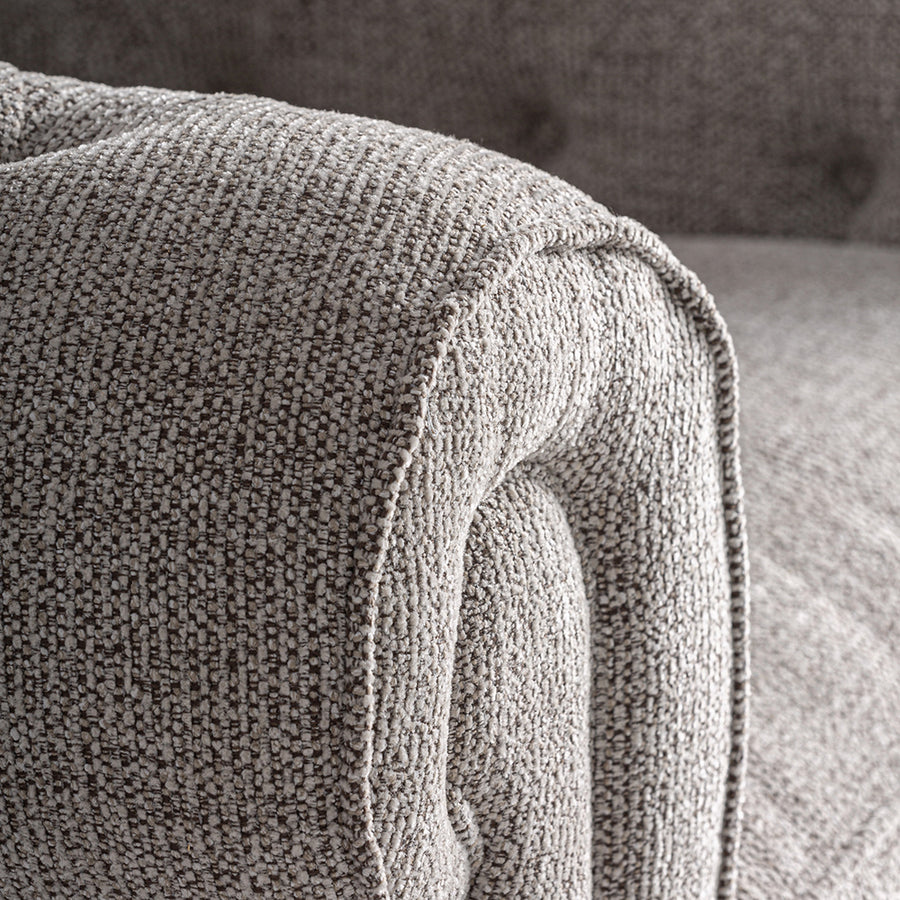 Ipswich fotel tűzött háttámla részlet