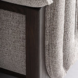 Barna kőrisfa lábazat részlet – Ipswich fotel