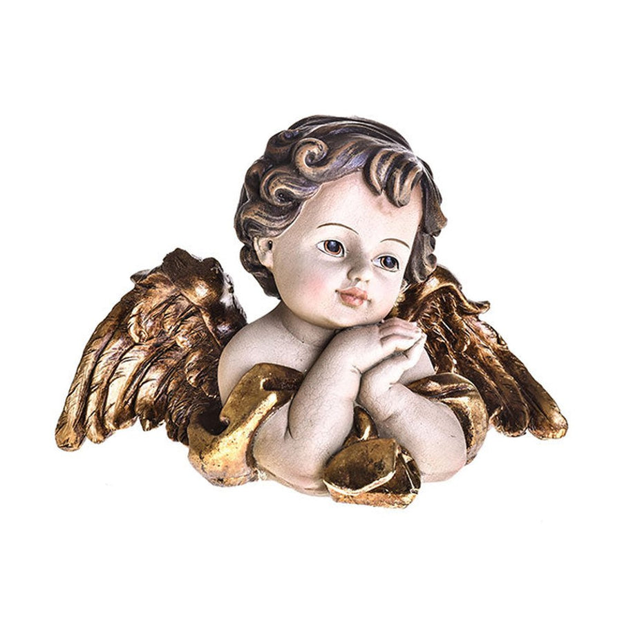 Barokk stílusú, karácsonyi angyal figura.