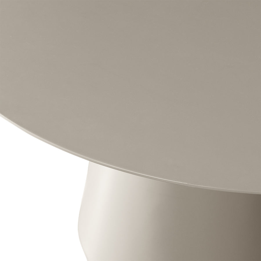 JORRE bézs MDF étkezőasztal Ø 120 cm