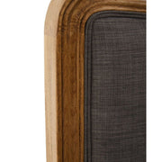 Klasszikus, koloniál stílusú, tölgyfából készült franciaágy.