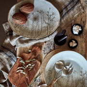 Lenvászonból készült konyharuha.