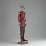 Karácsonyi szarvas figura.