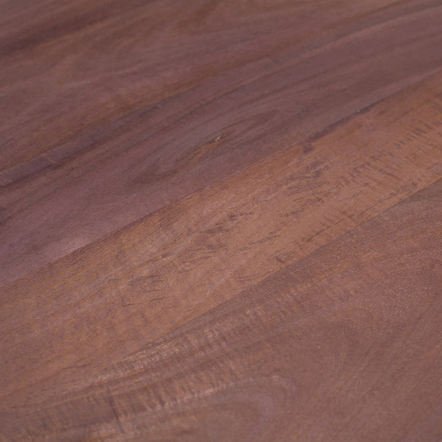 BLANCO dióbarna kerek mangófa étkezőasztal Ø 120 cm