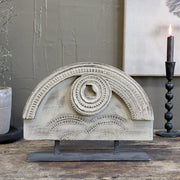 Szürkésbarna mangófa dísz 33 cm