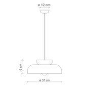 Kortárs design függeszték lámpa.
