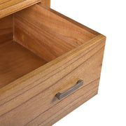 Tömör mindifából készült, modern, loft stílusú kézműves komód.