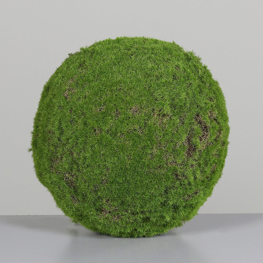 Dekorációs mű moha labda.