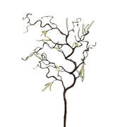 Virágzó mű mogyoró ág.