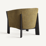 NARA földszínű design fotel