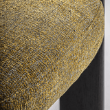 NARA földszínű design fotel