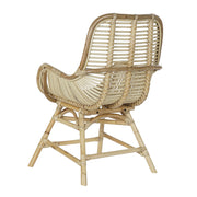 LEORA natúr rattan szék