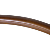 Art Nouveau stílusú, teakfából készült, kézműves design karosszék.