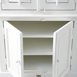 New Orleans gardrób alsó szekció nyitott polcokkal