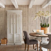 New Orleans fehér akácfa szekrény enteriőrben étkező mellett