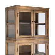 OLD FRENCH vitrines szekrény ajtó és polcrészlet