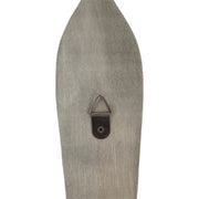 Old French natúr karácsonyi fogas hátoldali rögzítéssel, fali akasztóval