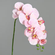 Hosszú szárú, Real Touch hatású pink mű orchidea.