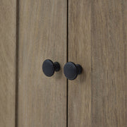 4 ajtós, tömörfa tálaló